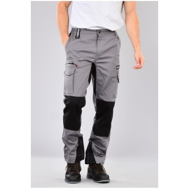 PANTALON BATIWORK - GRIS ACIER