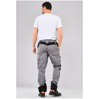 PANTALON BATIWORK - GRIS ACIER